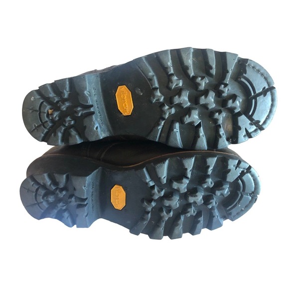 Golden Retriever Sz 9W Safety Toe Insulated Work Boots Brown Brown 10" VG - Picture 7 of 10